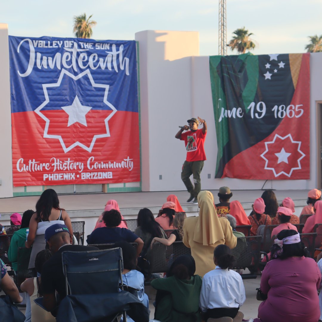 Juneteenth is a time to recognize Black history and culture and celebrate and inclusive Arizona. Remembering our past and diverse perspectives strengthens us. For more than 15 years, we have been a proud partner of the Valley of the Sun Juneteenth Celebration.