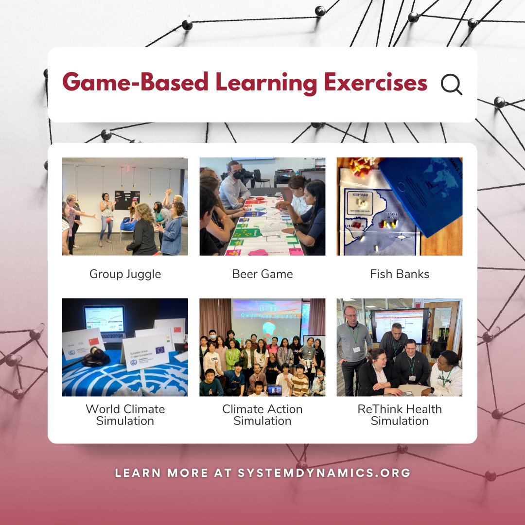 DID YOU KNOW? Hands-on, role-playing #games are an excellent way to help teams, managers, and students understand #systemsthinking concepts and the underlying behavior of systems.

🔗 Learn more: ow.ly/bXaQ50ORRbi

#SystemDynamics