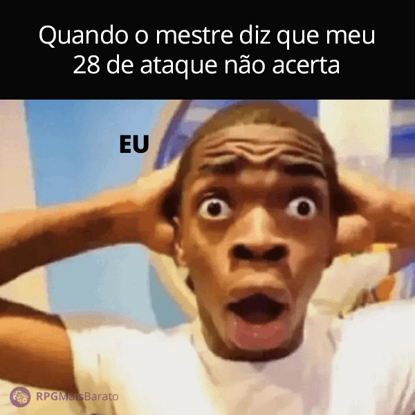 RPGMaisBarato's tweet photo. Tá certo isso? 😂

#meme #memerpg #memednd
#dnd #dungeonsanddragons #dungeonsedragons #ded #dnd5e
#rpgmaisbarato #rpg #rpgdemesa #ttrpg #tabletoprpg #rpgtabletop #lojarpg #lojaderpg https://t.co/e7QK6IhS9a