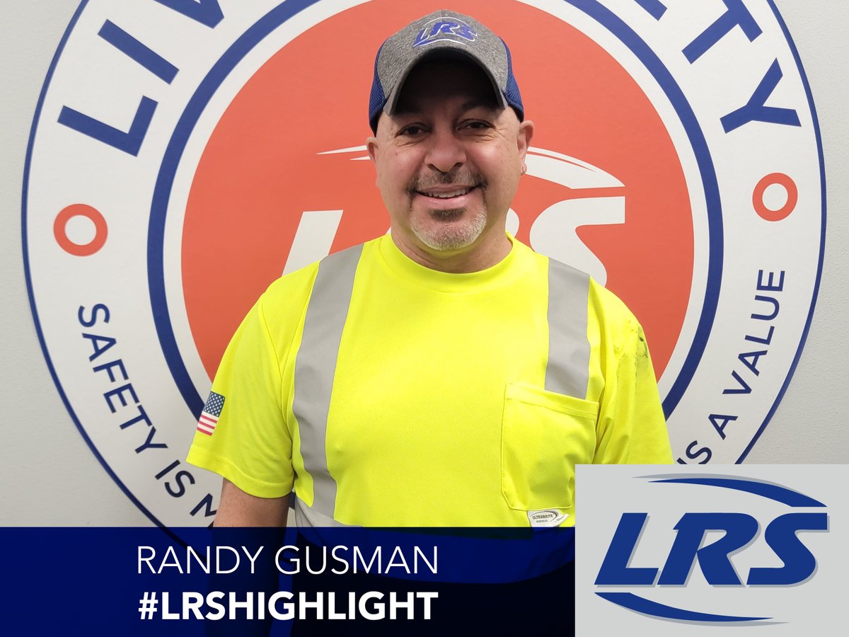 LRSrecycles's tweet photo. This week's #LRShighlight is roll-off driver, Randy Gusman from our Monona, WI location. Randy has been with LRS for nearly five years and has been great at training new drivers on LRS' safety policies. Randy, thank you for all of your hard work and dedication at LRS! #LiveSafety https://t.co/weSVOmXGaz