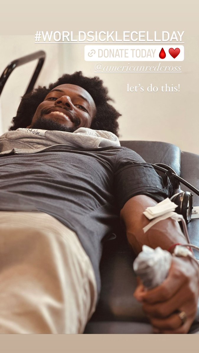 Yall… 15 minutes really can save lives. If you’re able to, please consider donating today! ♥️🩸 RedCrossBlood.org/ourblood

#WorldSickleCellDay 
#Juneteenth