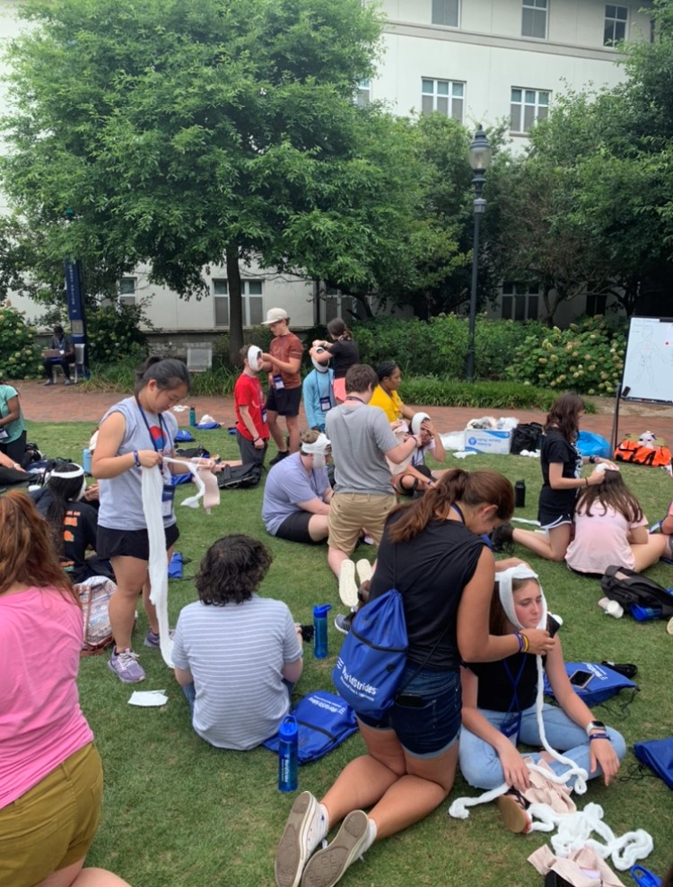 Guardian Centers &amp; Ragged Edge Solutions teamed w/<a href="/WorldStrides/">WorldStrides</a> to engage the next generation of medical professionals. US &amp; International students spent a week at <a href="/EmoryUniversity/">Emory University</a> learning basic med skills. Today, they will continue their training at our campus in Perry, GA.