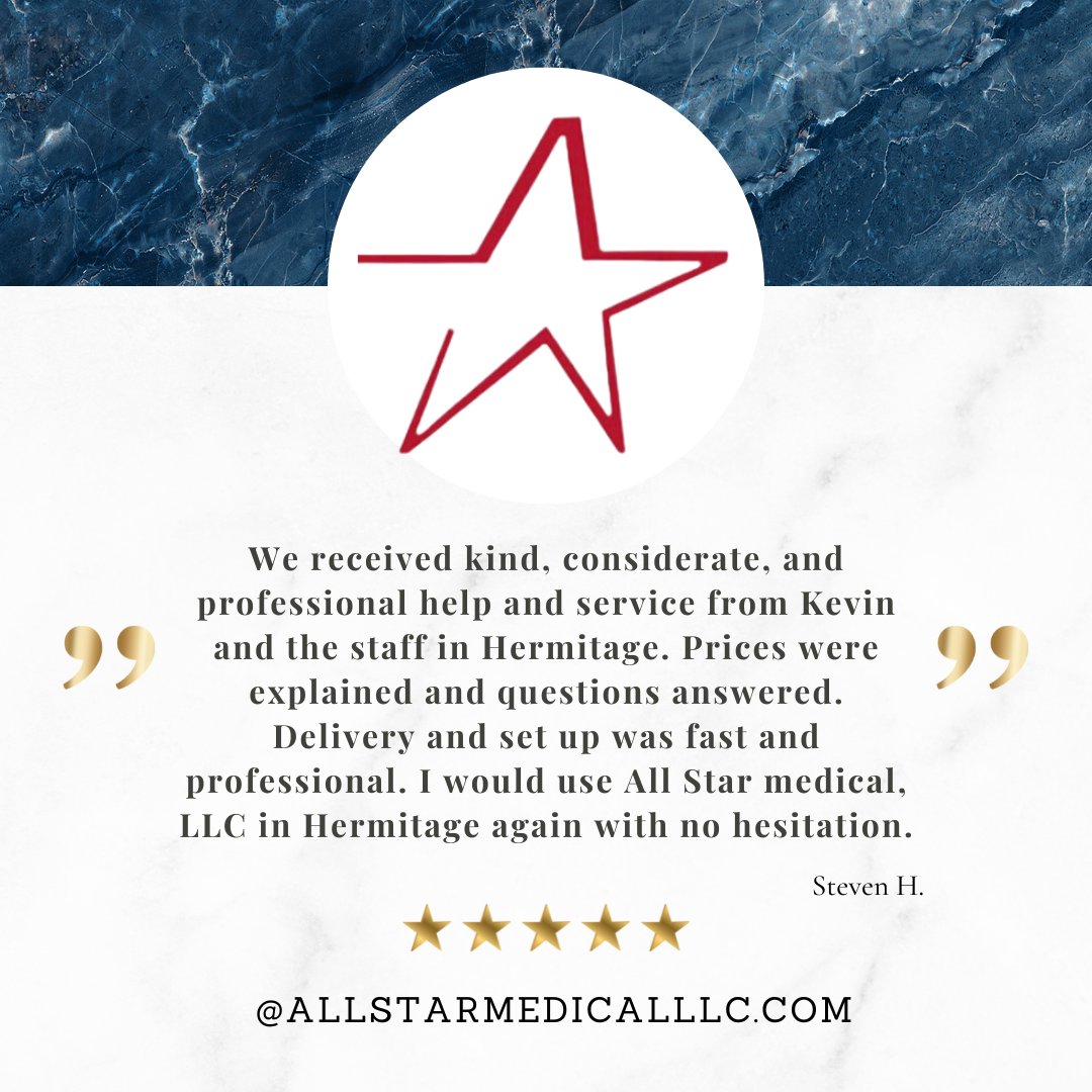At All-Star Medical, we do our best every day with every customer and the 5-star reviews continue to pour in. Call, shop online, or come see us for your mobility needs. #AllStarMedical #powermobility #mobility #5starreviews