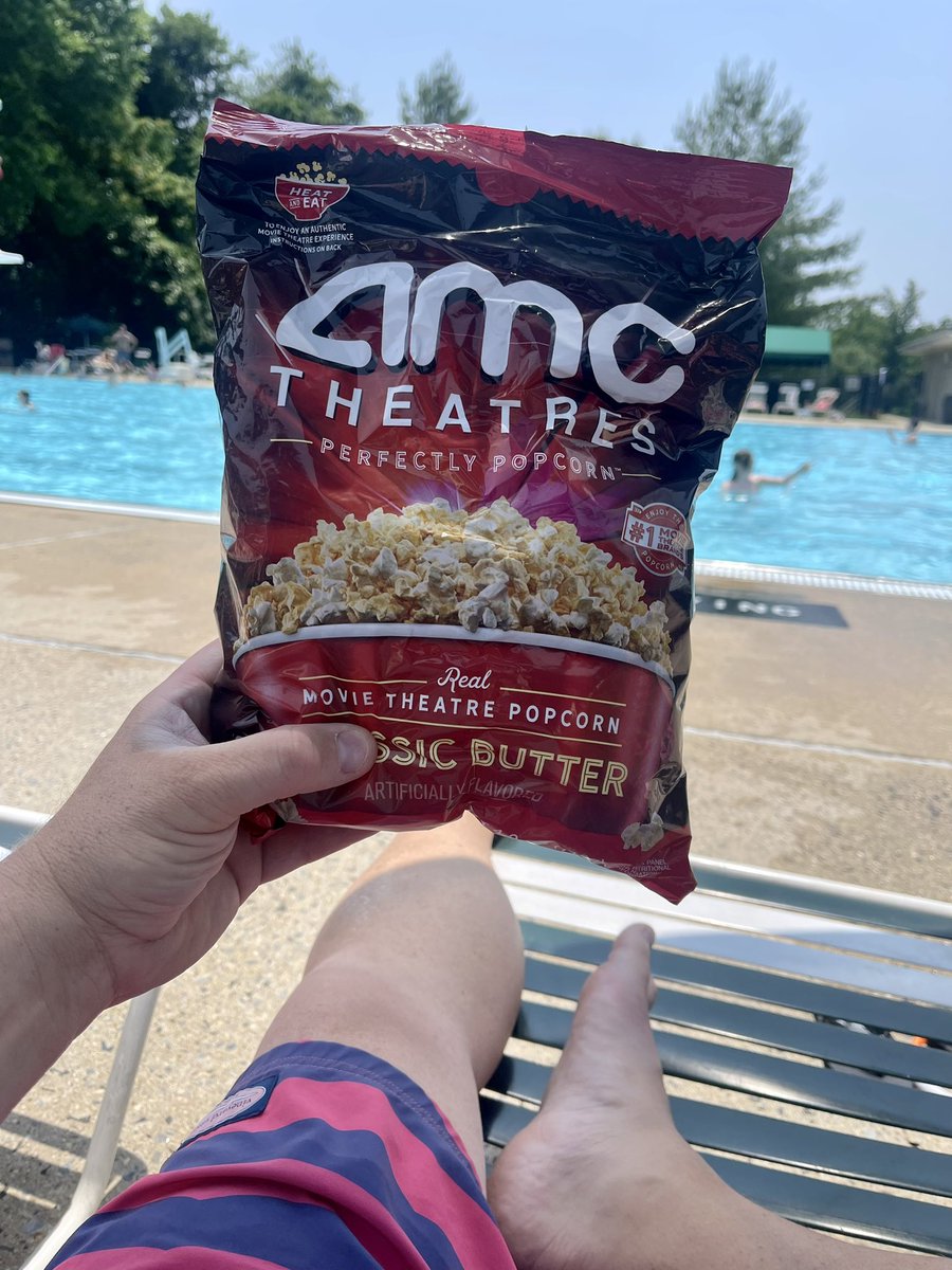 #AMC 🍿🍿🍿🍿🍿 by the pool  #APE 🦍🦍 #APESNOTLEAVING