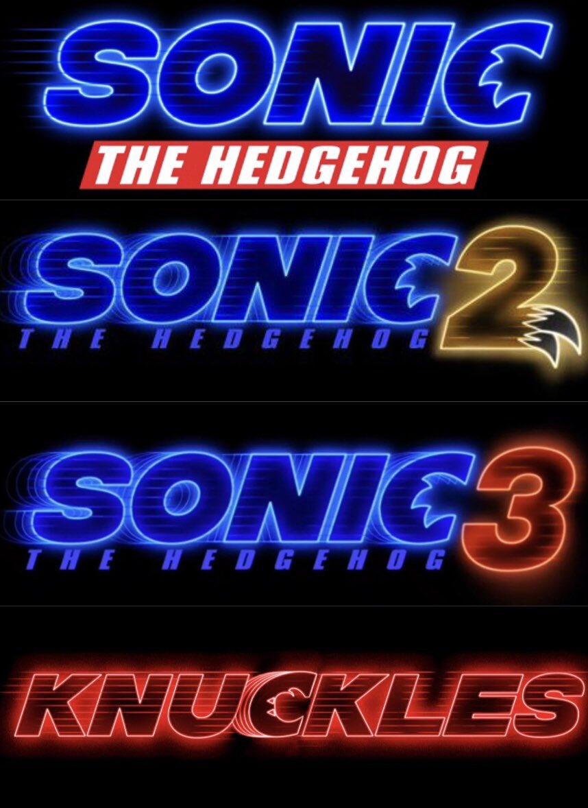 Sonic Title Movie 2  Sonic, Hedgehog movie, Sonic the movie