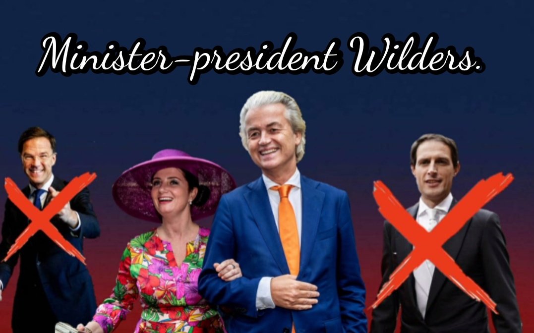 Hij is de enige met de moed, de kennis, de ervaring EN DE WIL om ons er weer bovenop te helpen 

#Wilders #PVV
