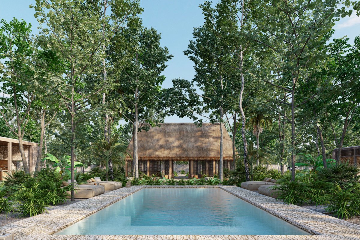 gonzalonicolau's tweet photo. La alberca y su comunión con los espacios circundantes / Proyecto Pueblito Tulum / 2023
#architecture #landscape #tulumarchitecture https://t.co/1JKgq4Wk2a