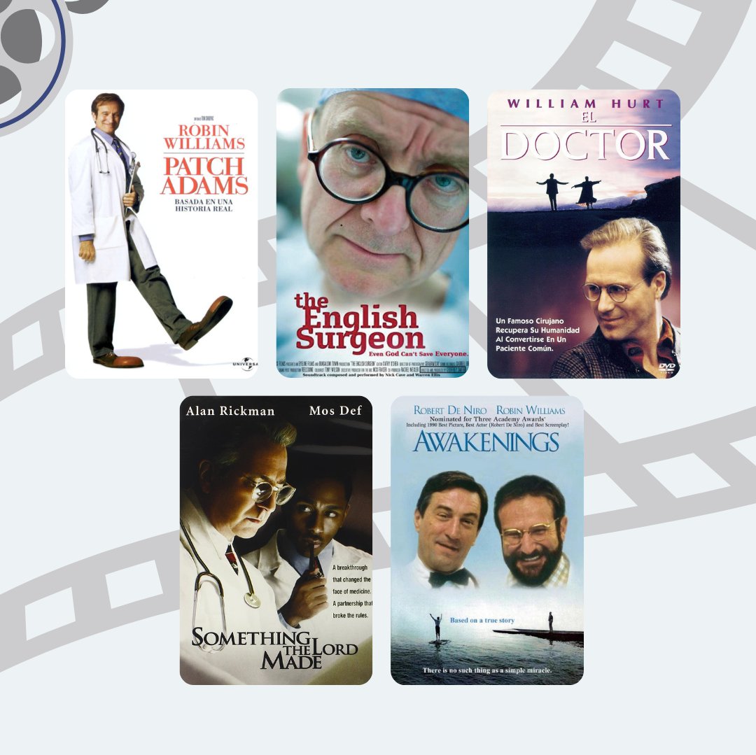 _PROMEDICO's tweet photo. 5 películas imprescindibles para los amantes de la medicina:
1️⃣Patch Ada
2️⃣The Doctor
3️⃣Awakenings
4️⃣El cirujano inglés
5️⃣ Something the lord made
¿Ya te las viste? ¿Cuál es tu favorita?
#GenerarValor #Médico #FondoSolidario #Ahorro #FinanzasPersonales https://t.co/UA5AYxFYeE
