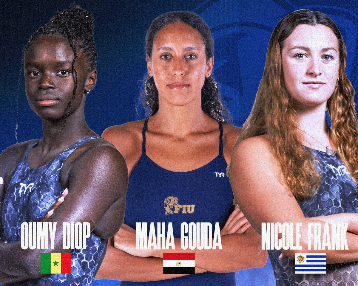 We will have 3 athletes repping FIU at the 2023 @WorldAquatics Championships!!! #PawsUp