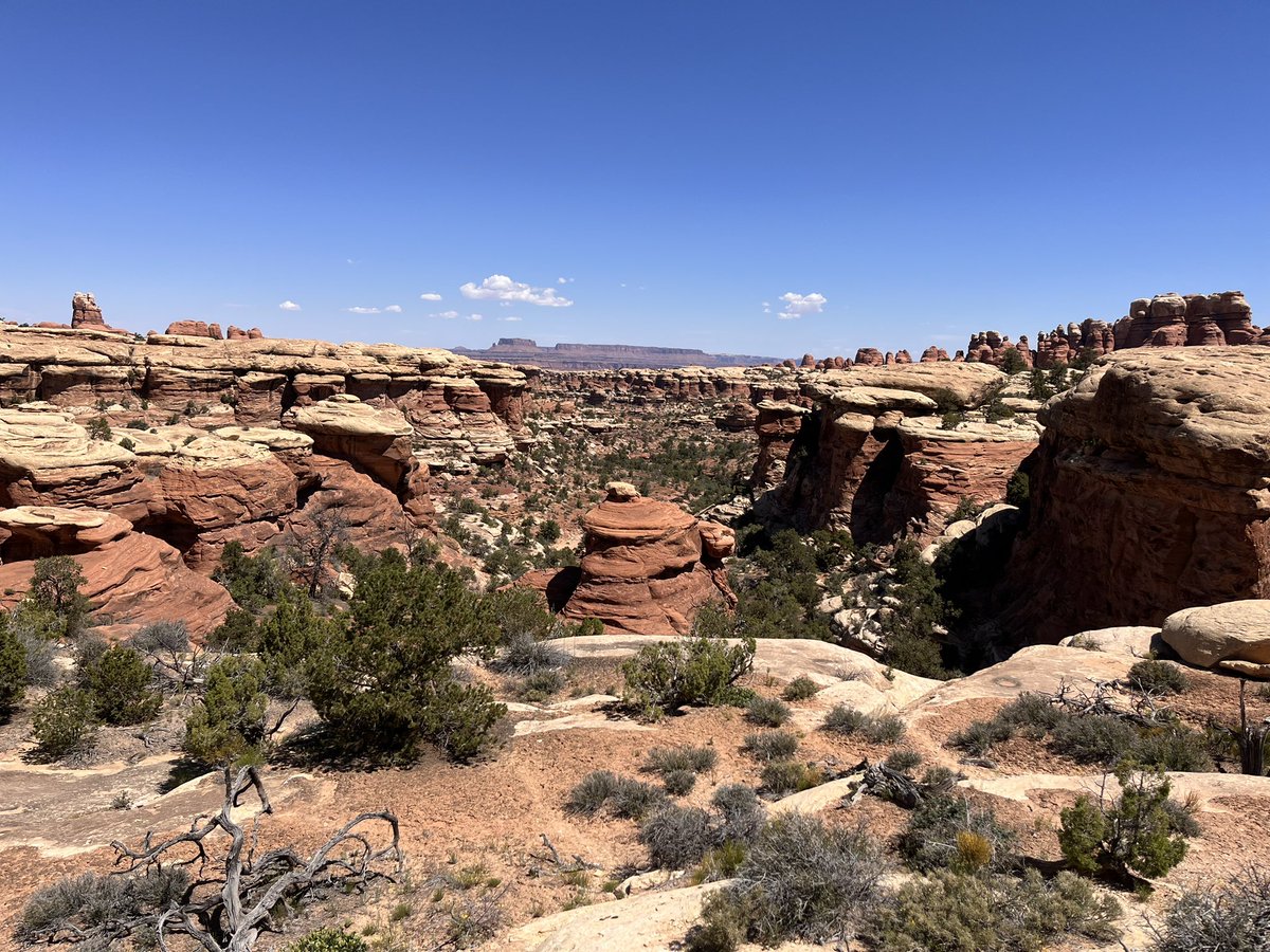 Here’s a shot from the Elephant Hill trail to Chesler Park in The Needles district <a href="/GrandCanyonNPS/">Grand Canyon NPS</a>