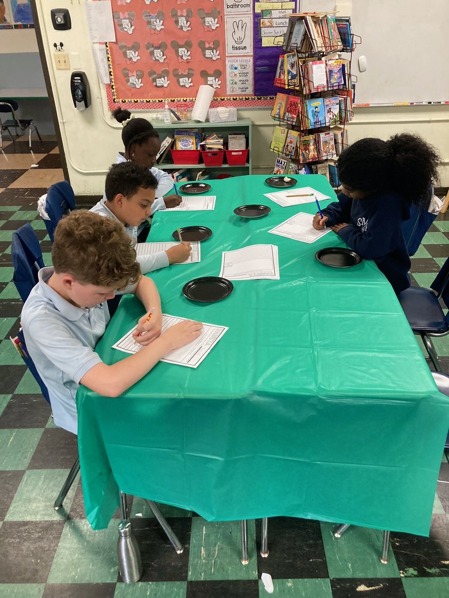 SMHschoolMilton's tweet photo. Miss O’Leary &amp; Newell brought Coffee Cafe to their classrooms last Tuesday! Third and fourth graders rotated between 6 different ELA review stations. The students were served “pink drinks” and a small treat as well! What a fun way to review what they have learned. https://t.co/q3pxl4S2MT