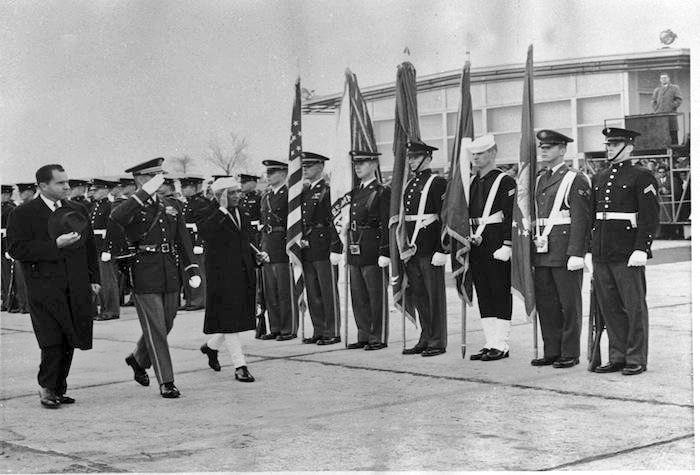 1956 ::  PM Jawaharlal Nehru Arrives In USA , Inspecting Guard of Honour by American Armed Forces

#IndiaUSA 

#StrategicPartners