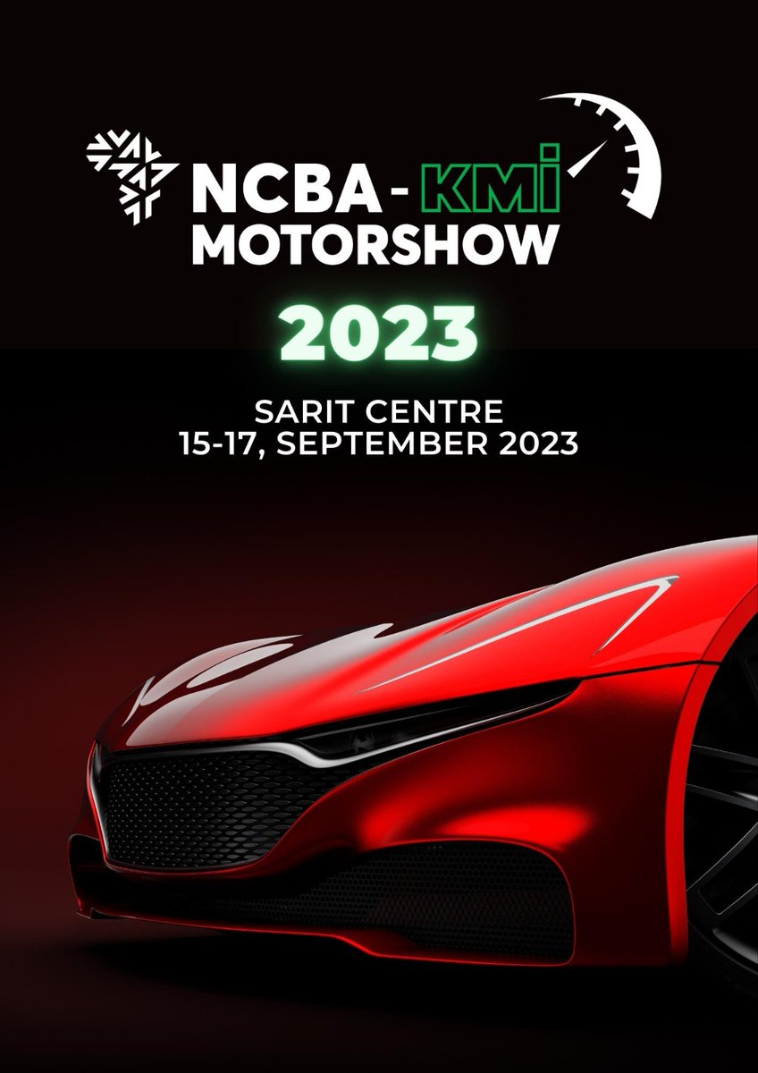 dagi_254's tweet photo. @NCBABankKenya and KMI have teamed up and will be sponsoring the 2023 Motor show. Come check out the cars on display and the great deals they'll have from 15th- 17th Sept. Which cars are you expecting to see at the show?
#NCBAKMIMotorshow2023 https://t.co/jY1QzpEUhQ