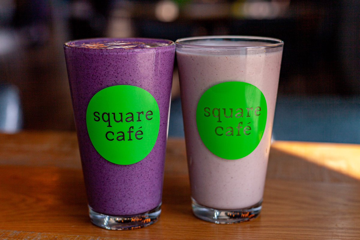 TheSquareCafe's tweet photo. Each Square Cafe smoothie is a refreshing masterpiece, perfect for a Summer afternoon pick-me-up! ☀️ https://t.co/pGplbEWK0v