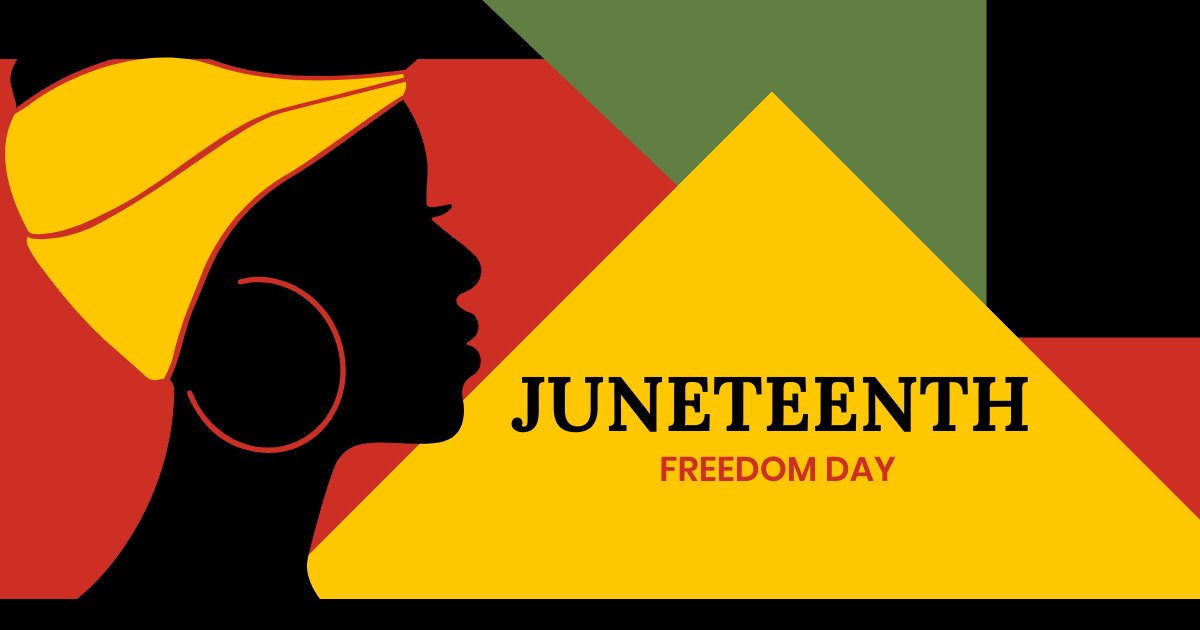 Happy #Juneteenth! 🎊

On June 19, we celebrate the historic moment when enslaved African Americans in the United States were finally emancipated.  

As we reflect on the significance of this day, let's acknowledge that the journey toward true #equality is far from over.