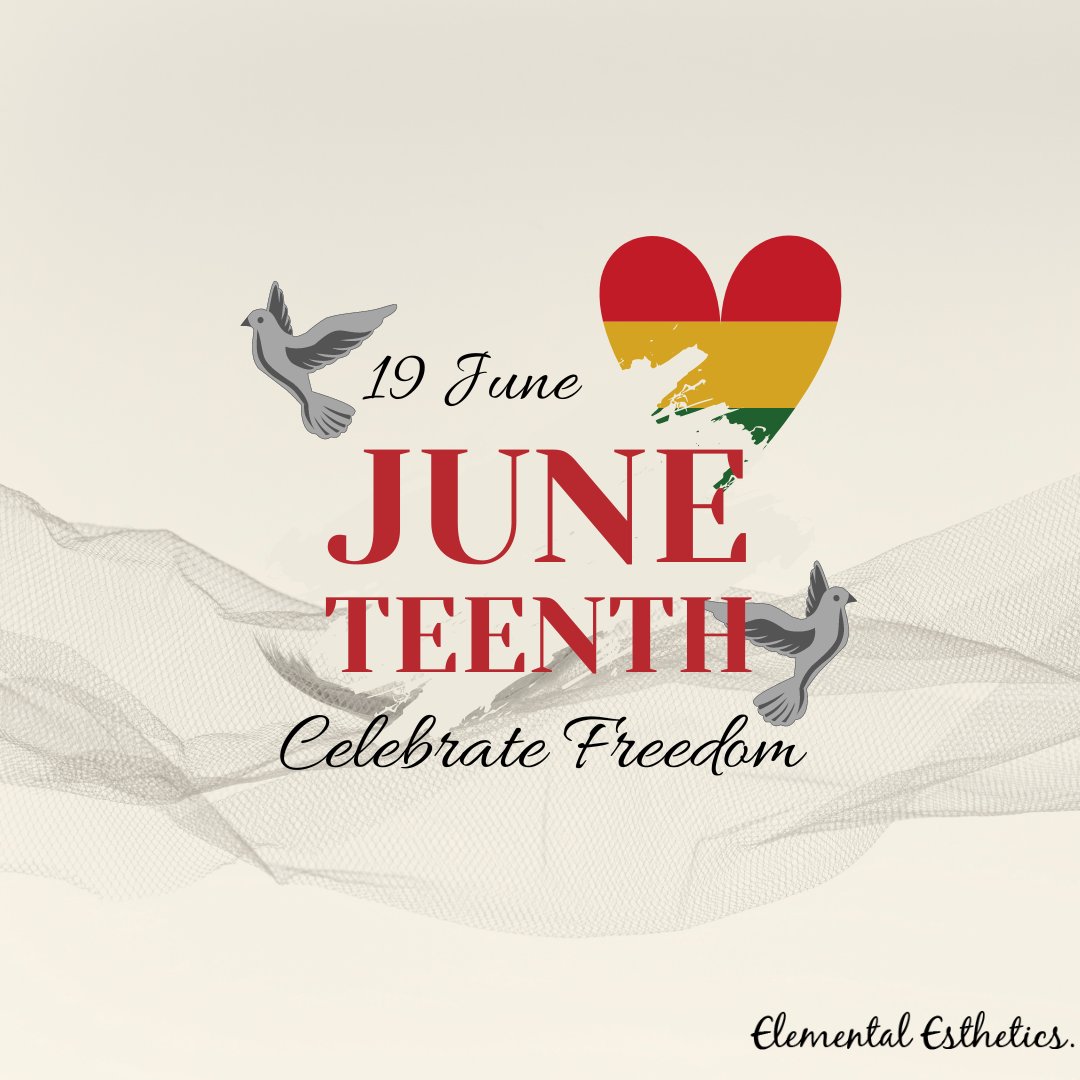 ElementEsthetic's tweet image. Happy Juneteenth!