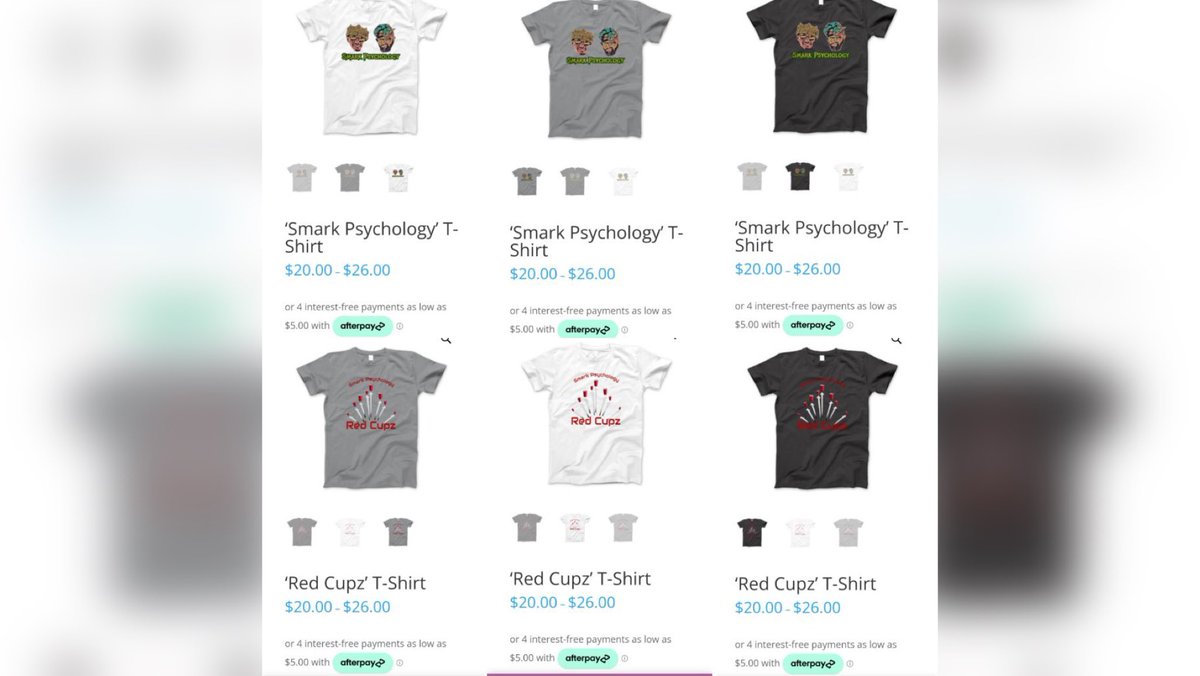 SmarkPsychPod's tweet photo. CELEBRATE WIT YA SMARK BROS AND LETS PUT OUR #RedCupzUp Together by Geting your #SmarkMerch TODAY, only at @ForUrWear .com!!
CLICK THIS LINK AND GET YOUR RCU and OG SPP merch
๐ฝ๐ฝ๐ฝ
https://t.co/I2eMiBSD4k
#Support #SmarkMerch #SmarkPsychology #Clickthelink #GetUrMerch https://t.co/OAVyjRV9B3