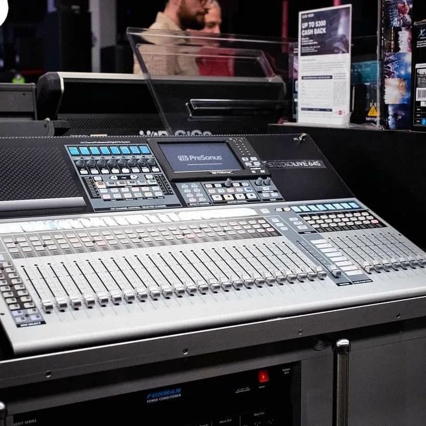 irukka_musicals's tweet photo. Need more channels? We've got your back.๐ฏ
Powered by our quad-core FLEX DSP Engine, no other #mixer can match the 128-channel (64ร64) #USB #recording, 76 mixing #channels, 43 buses and an astounding 526 processors of #StudioLive64S.
#Shopnow!
#irukka #presonus #mixer #sound https://t.co/QSIzMqNYa2