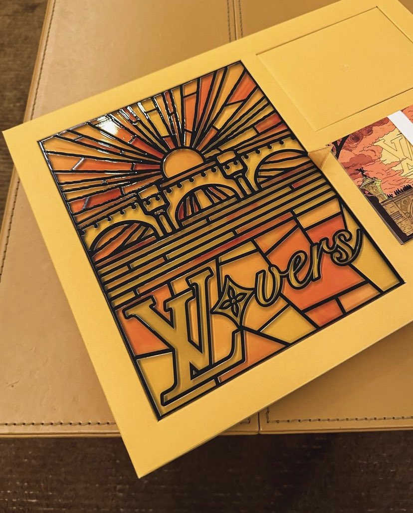 First look at the Louis Vuitton invitation to Pharrell's Spring