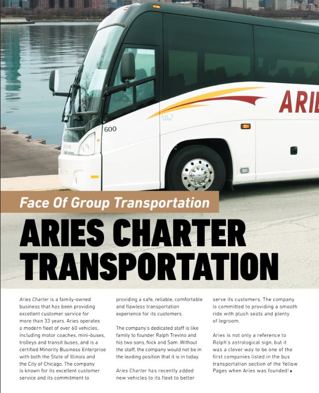 Aries_Charter's tweet image. We are absolutely honored to be featured in the esteemed Faces of Chicago Hospitality magazine!  Being recognized in our vibrant city is a dream come true.
Check out the article to learn more!#FacesOfChicagoHospitality
#FaceOfGroupTransportation