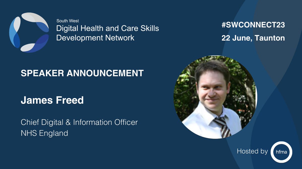 Welcoming to the stage our opening keynote @jamesfreed5 @NHSDigAcademy discussing the national picture for digital transformation and education #SWCONNECT23