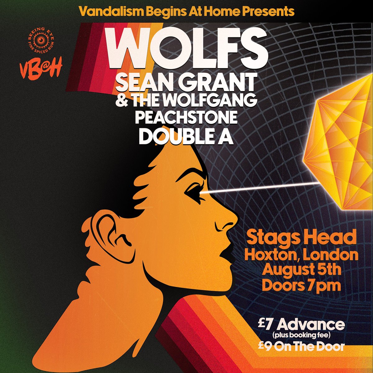 We're heading to the big smoke for one hell of a gig! VB@H Presents: @WOLFStheband @sgwolfgang @peachstonemusic & Double A at @TheStagsHeadHox £7 adv / £9 OTD eventbrite.com/e/618081156377 Get this in your diaries and we'll see you down the front! eventbrite.com/e/618081156377