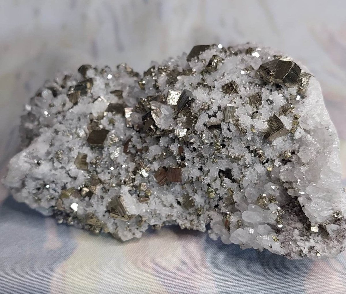 Excited to share the latest addition to my #etsy shop: Natural Pyrite with Clear Quartz Specimen etsy.me/42NcQ8f #foolsgold #pyrite #crystalspecimen #mentalclarity #protectionstone #abundance #clearquartz #pjscrystalbliss