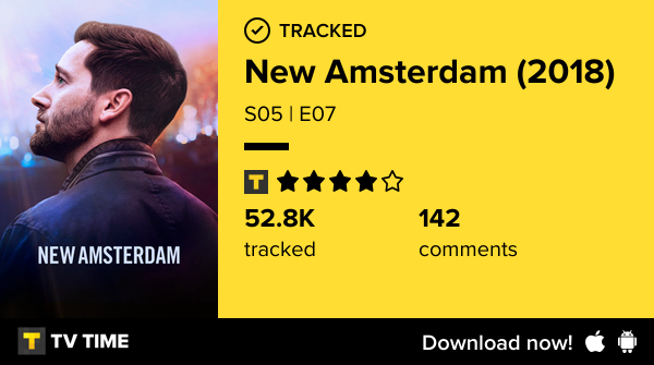 maujowee's tweet photo. I've just watched episode S05 | E07 of New Amsterdam (2018)! #newamsterdam  https://t.co/aLpwYNQ785 #tvtime https://t.co/xjwxD5QwDv
