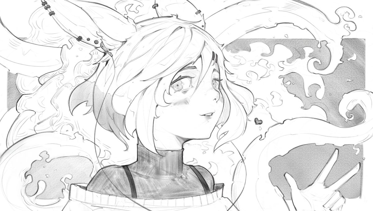CrayonlingArt's tweet photo. Thank you @Noworiii for her character commission, was very fun to work on. #comission #sketch #digitalartwork https://t.co/gapYkDfVMl