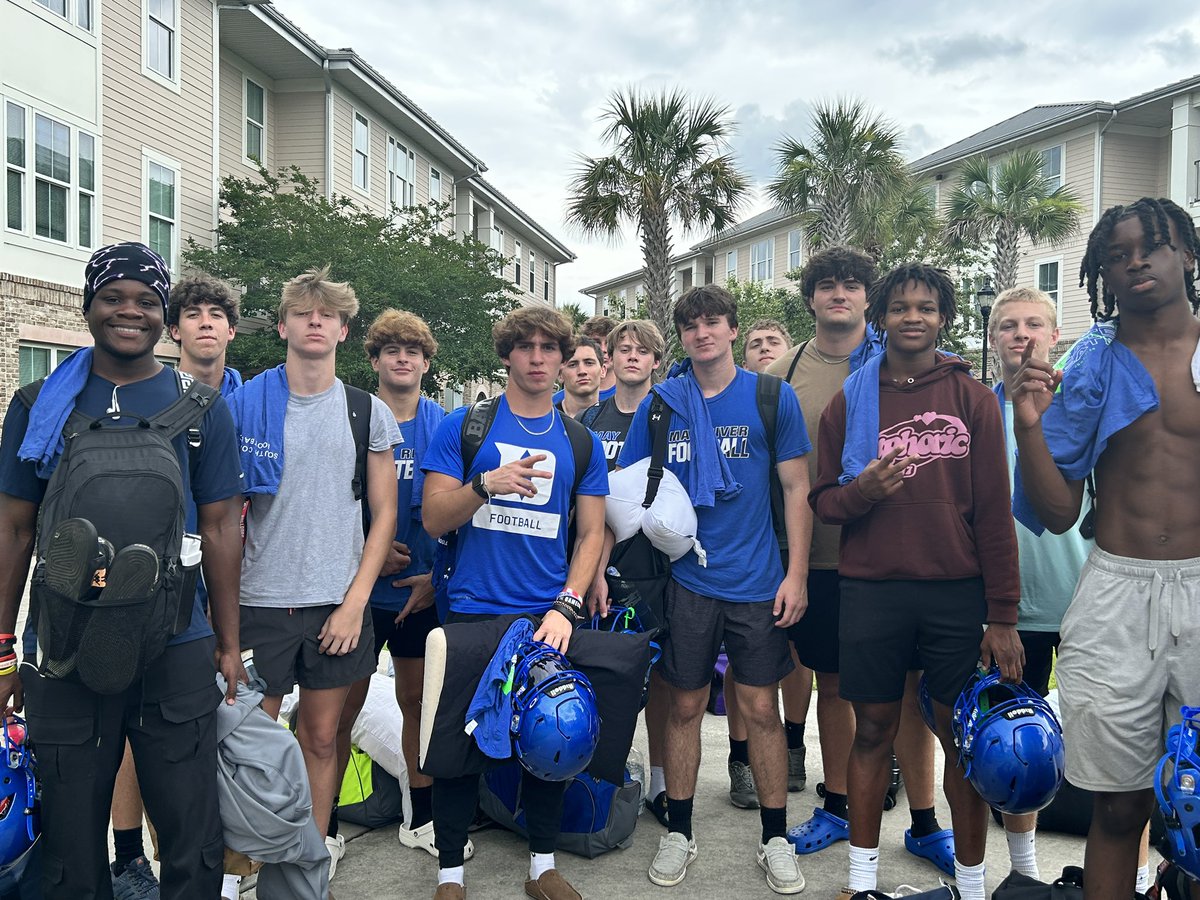 <a href="/MRsharks1/">May River Football</a>  footballs arrives to FCA camp-