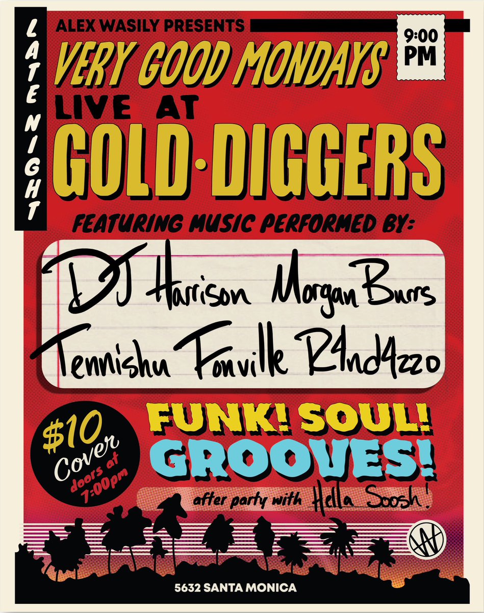 los angeles
if ya know, ya know 😏
limited tickets available
see y’all tonight

link.dice.fm/vJZ4DlzoLAb