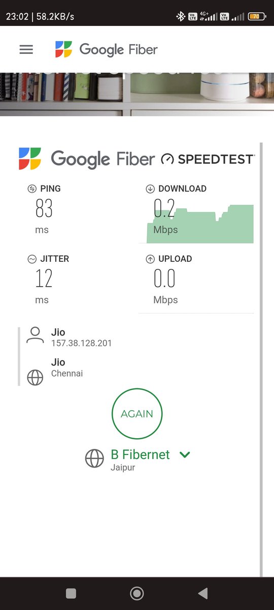 chinmayaVerma's tweet photo. June 5 to June 19, no solution to slow internet speed at night on Jio network. Jio didn't even replied &amp;asked for location or number to resolve query.

@JioCare @DoT_Indi @consumerforum_ 
@consumr_rights @help2customer https://t.co/dh4jddhB0Y