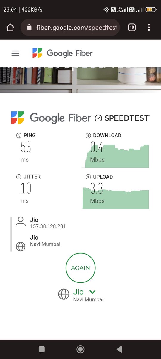 chinmayaVerma's tweet photo. June 5 to June 19, no solution to slow internet speed at night on Jio network. Jio didn't even replied &amp;asked for location or number to resolve query.

@JioCare @DoT_Indi @consumerforum_ 
@consumr_rights @help2customer https://t.co/dh4jddhB0Y