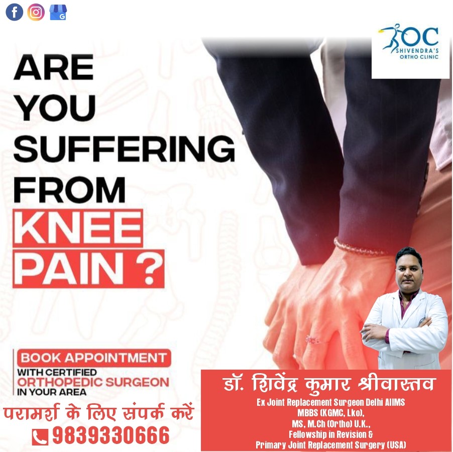 Total Joint Care For LifeTime
Book an Appointment at
shivendraorthojointcare.com
or Dial - 098393 30666
#kneereplacement #kneepain #hipreplacement #orthopedics #orthopedicsurgery #kneesurgery #jointreplacement #physicaltherapy #knee #orthopedicsurgeon #arthritis #surgery #orthopedic