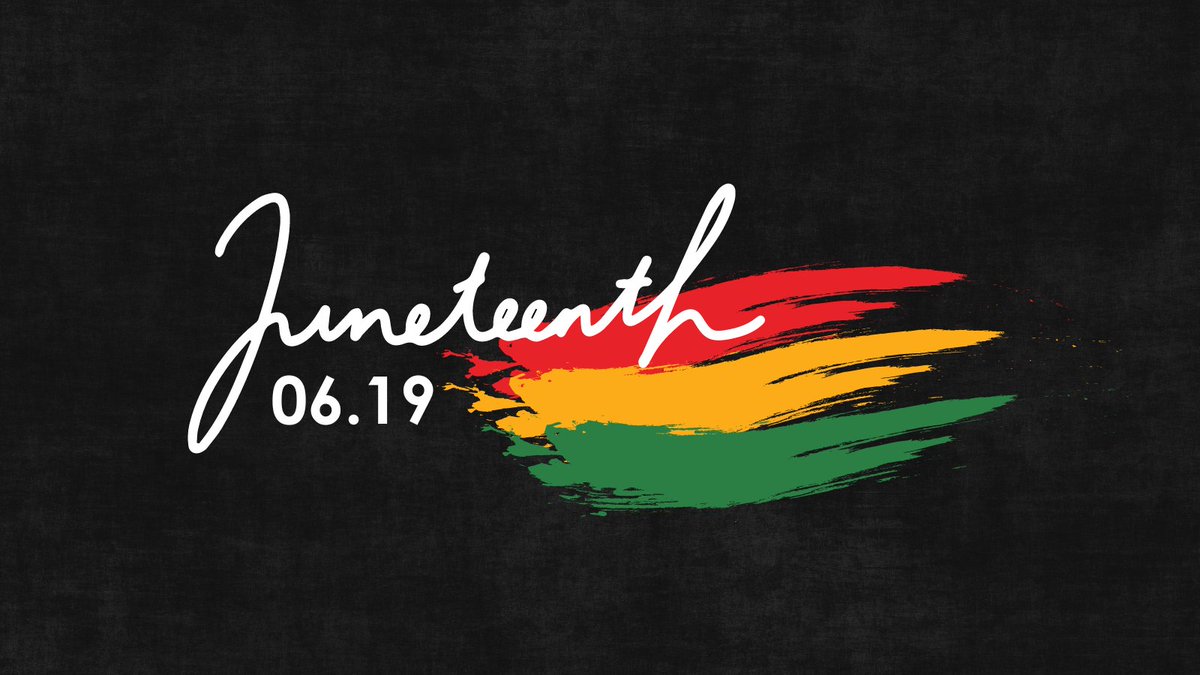 Today is Juneteenth and marks the 158th anniversary of the last African American slaves being freed in Texas. Juneteenth (June 19th), marks the day when federal troops arrived in Galveston, Texas in 1865 to take control of the state and ensure that all enslaved people be freed.