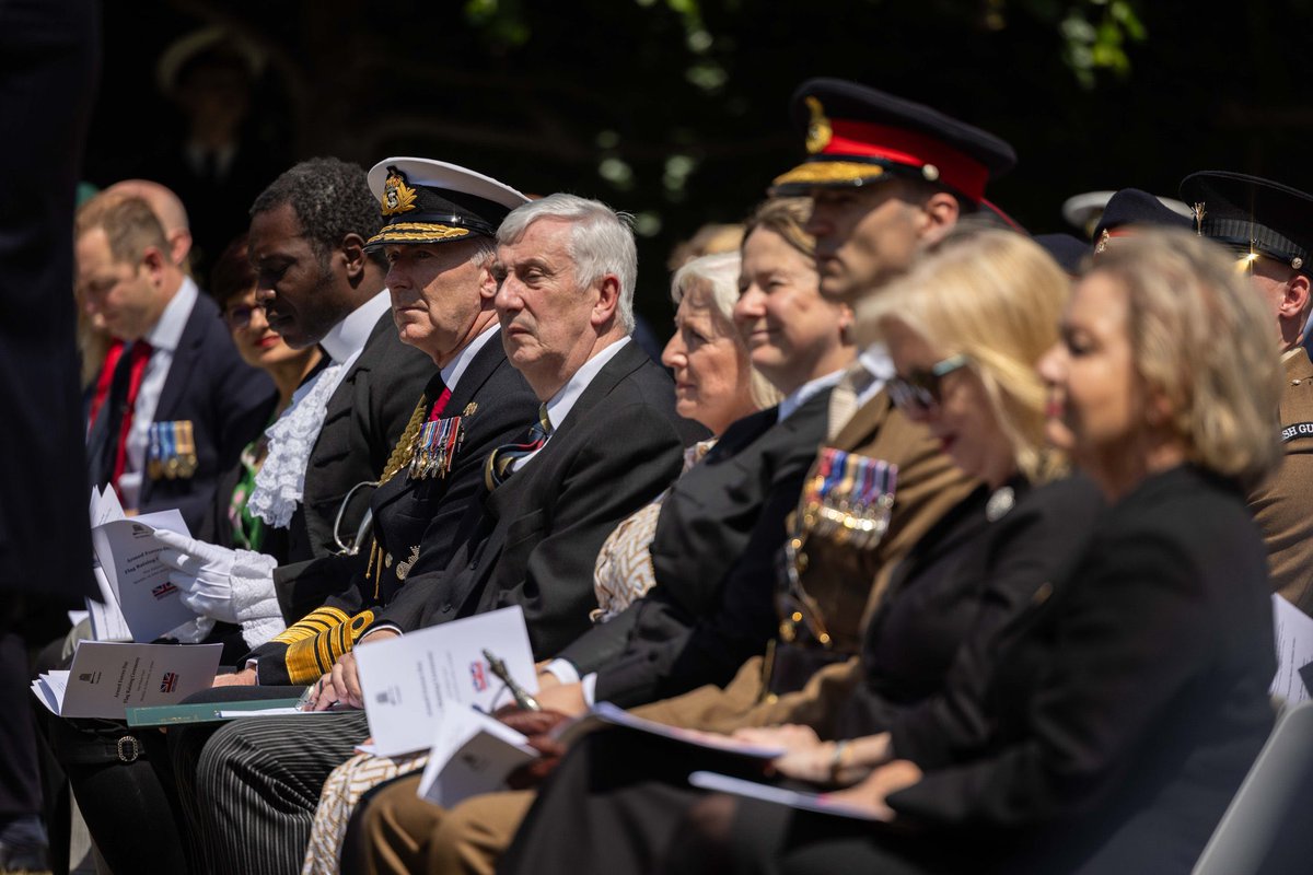 Proud to represent @RoyalNavy and @HMS_Collingwood at Westminster today during a ceremony to mark the beginning of #ArmedForcesWeek. Chief of the Defence Staff Admiral Sir Tony Radakin attended alongside the Speaker of the House of Commons, Sir Lindsay Hoyle.