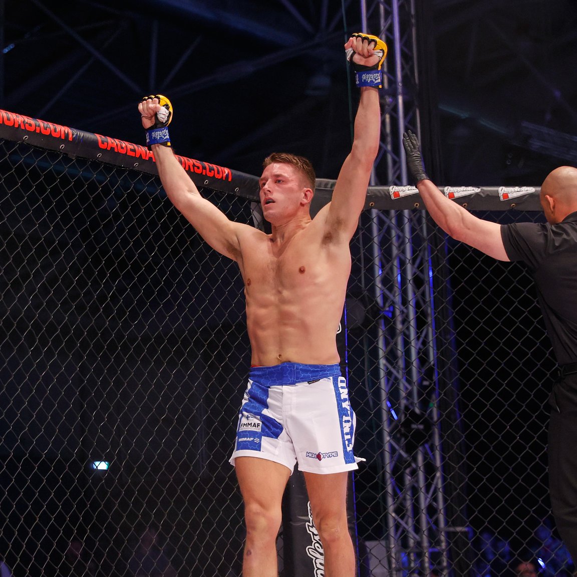 CageWarriors's tweet photo. The Finnish force grows stronger! 💪

Having signed an exclusive multi-fight deal, Marko Sarasjärvi now becomes the fourth Finish fighter on our roster 🇫🇮🤝 https://t.co/ifrEPpRDEZ