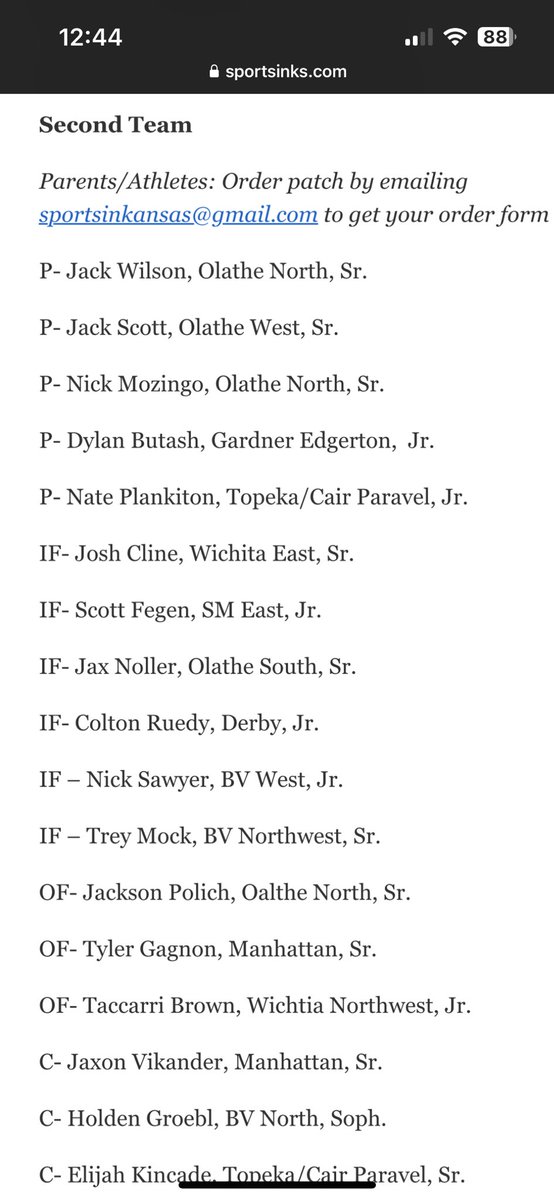 Congratulations Colton Ruedy