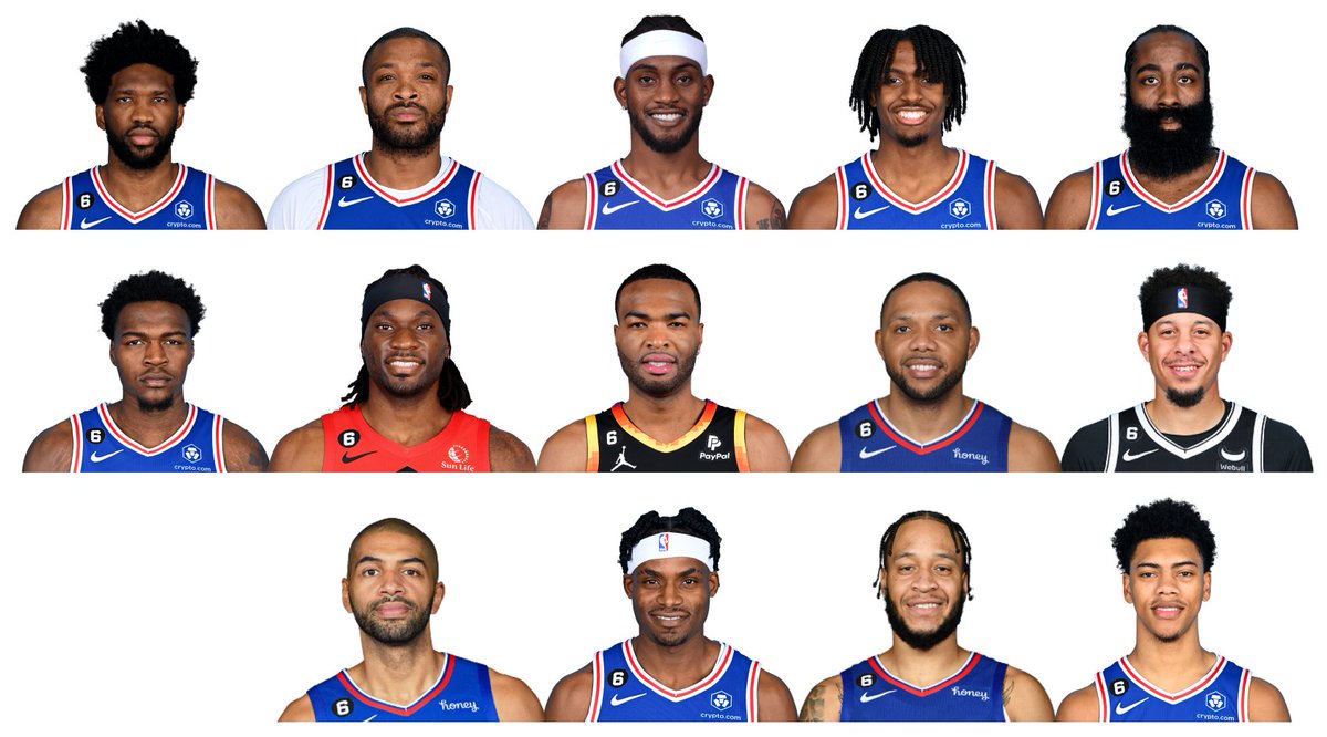 TobiasHarrisOverMe (@jb7_phi) on Twitter photo 1. Trade Tobias Harris for Eric Gordon,Robert Covington/Nicolas Batum,Amir Coffey
2. Re-Sign James Harden
3. Trade De'Anthony Melton for Precious Achiuwa,D.J Wilson
4. Sign Seth Curry and T.J Warren
5. Sign Jaxson Hayes or Re-Sign Paul Reed
6. Re-Sign Jalen McDaniels
<a href="/dmorey/">Daryl Morey π½π</a> 1. Trade Tobias Harris for Eric Gordon,Robert Covington/Nicolas Batum,Amir Coffey
2. Re-Sign James Harden
3. Trade De'Anthony Melton for Precious Achiuwa,D.J Wilson
4. Sign Seth Curry and T.J Warren
5. Sign Jaxson Hayes or Re-Sign Paul Reed
6. Re-Sign Jalen McDaniels
<a href="/dmorey/">Daryl Morey π½π</a>