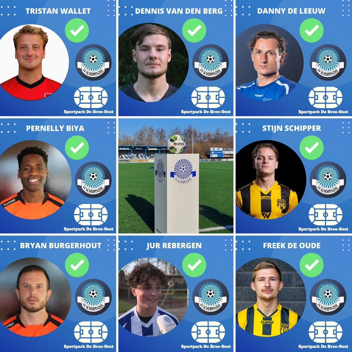 VVScherpenzeel's tweet photo. ➡️ Presentatie selectie seizoen 2023-2024

🗓 woensdag 21 juni
⏰️ 20.00 uur

🏟 Sportpark De Bree-Oost

https://t.co/RtpsNSl3Uq https://t.co/a15arG9qmL