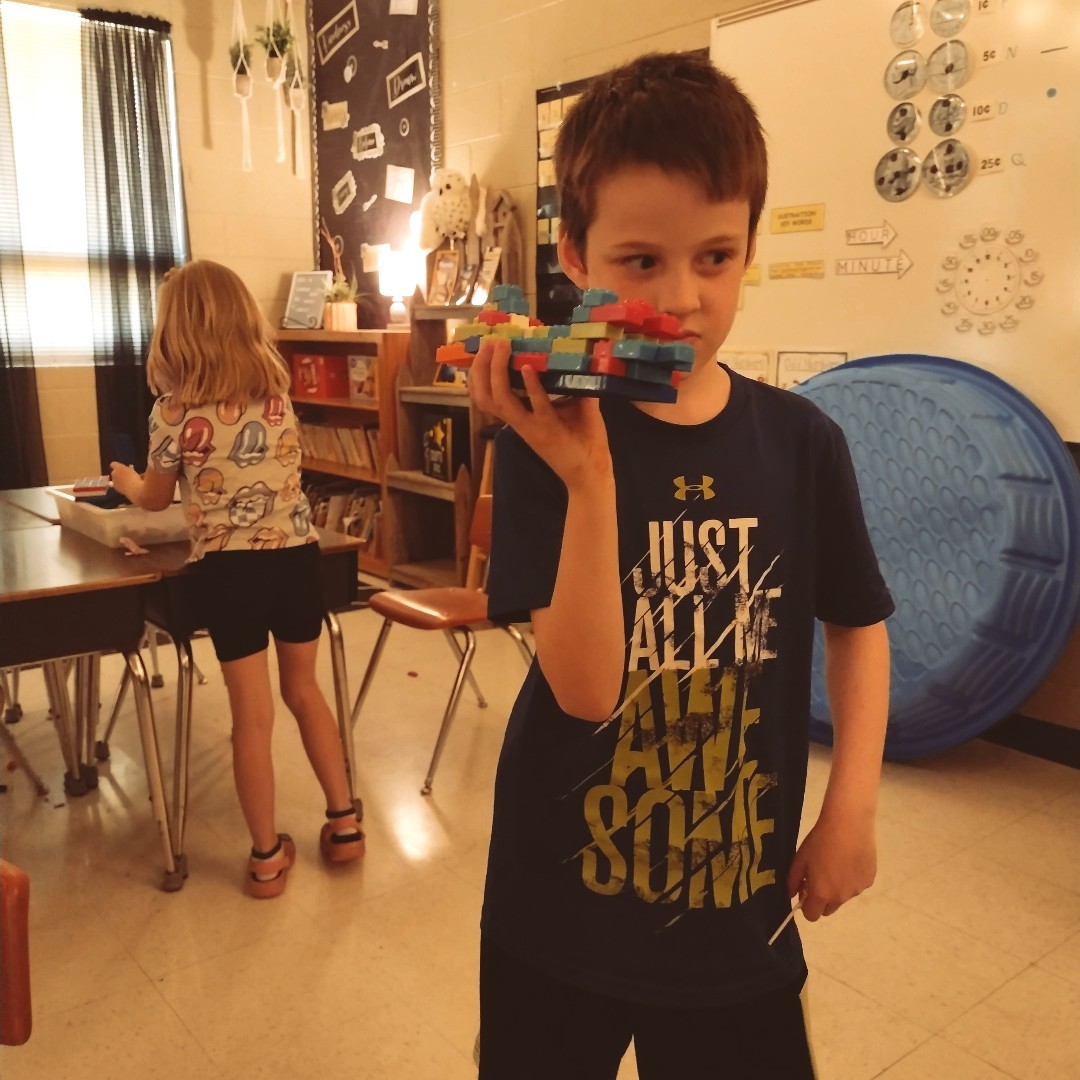 wpzizzers's tweet image. Mrs. Davis&apos; summer school students showcased Lego creativity! 🧱✨ #LegoFun #SummerSchoolAdventures