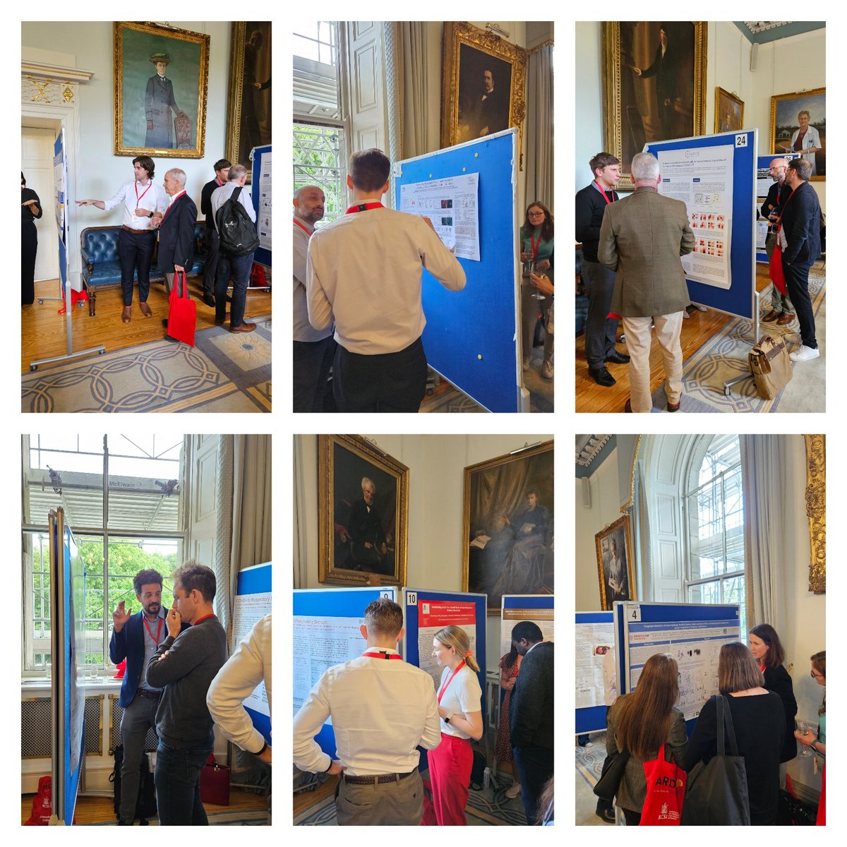 Ending the 1st day with our poster presentation reception. Great enthusiasm from our poster presenters and engagement from delegates. #ARDSDublin