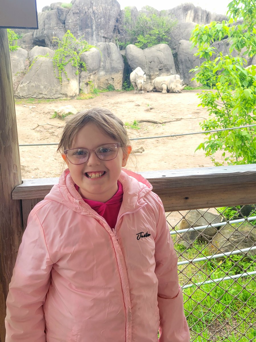 aba_cornerstone's tweet photo. Past graduate Zaylie recently went to the Indianapolis Zoo for her end of year school field trip. Mom was so proud to share that Zaylie followed directions, used her words to express how she was feeling, but most importantly she had a blast!! Way to go Zaylie!! 🦏🦧🐬 https://t.co/Rq68dHBaWK