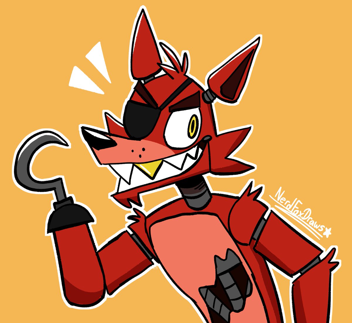 ⭐Anthony⭐ on Twitter "Foxy is coming to steal your booty! Tried to