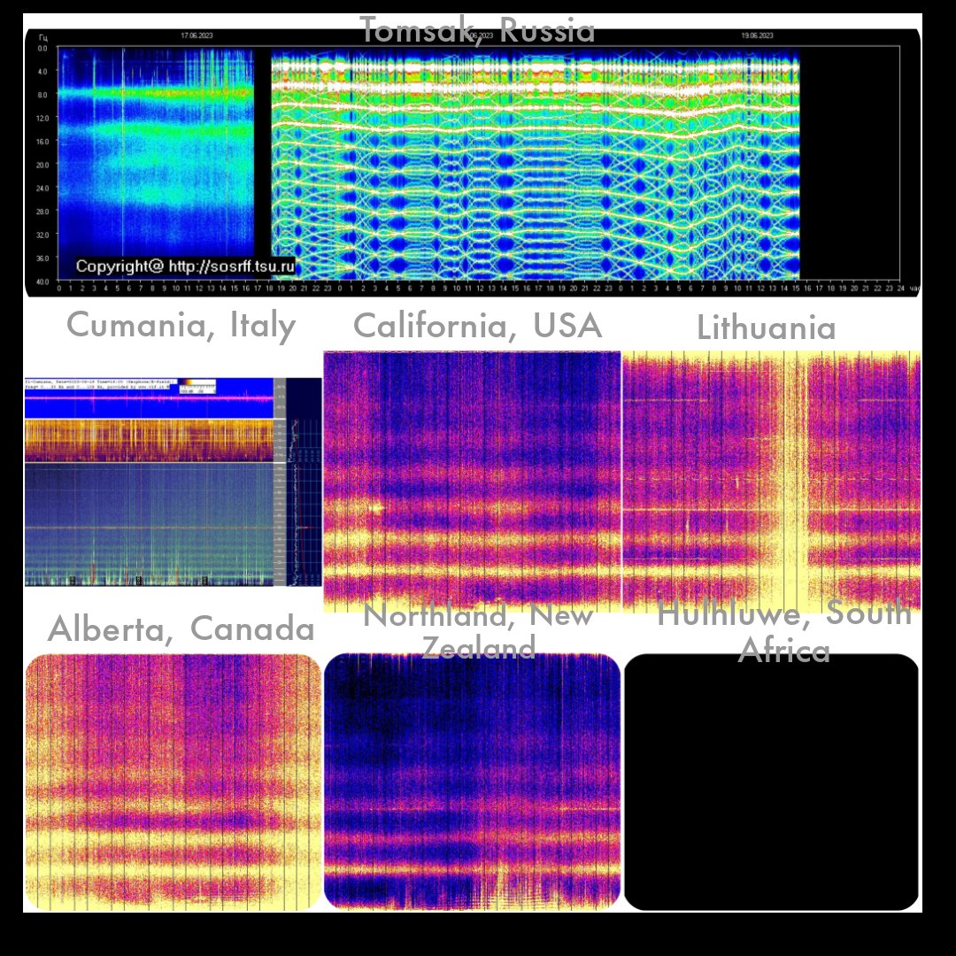 Global Schumann Resonance 19/06/23
#SchumannResonance