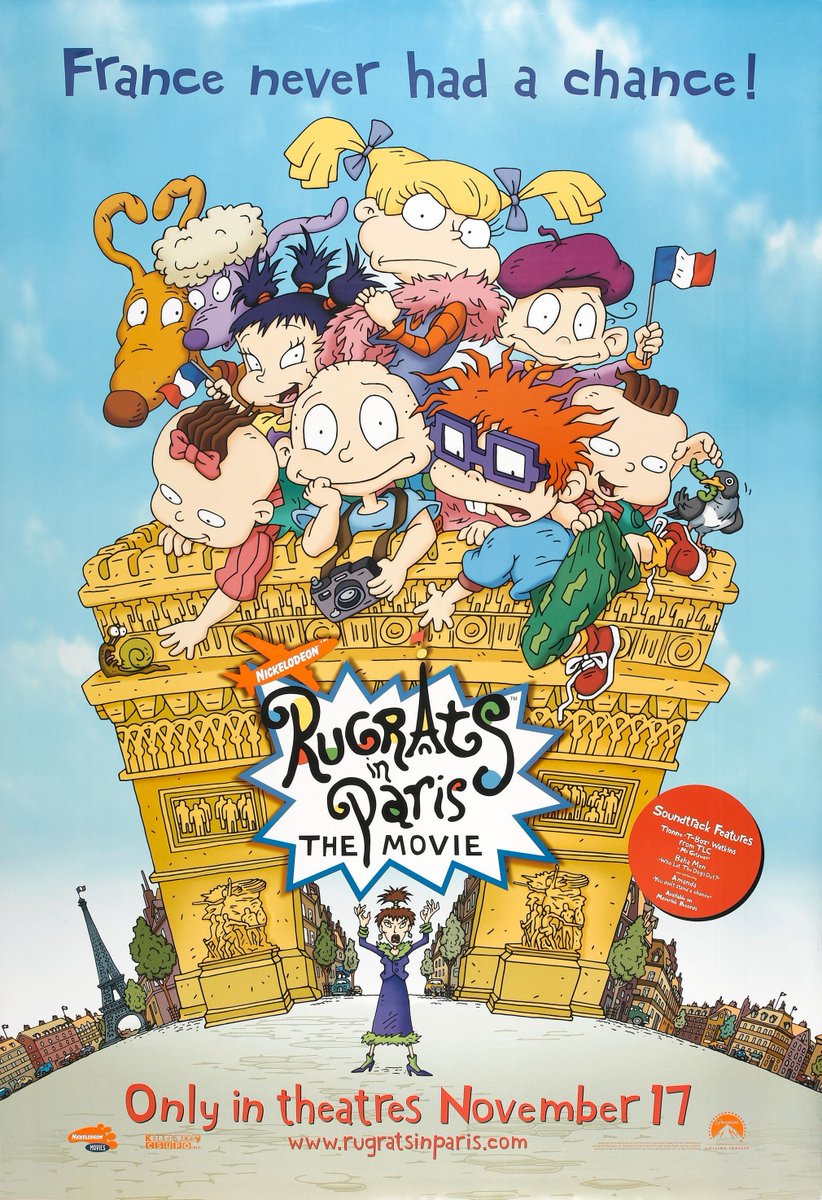 Rewatching #RugratsinParis and man, I forgot how good of a movie this is. It's funny, emotional and overall fun. I totally forgot how much of a bitch Coco LaBouche is, but she steals the show. Once again, the biggest problem is the somewhat fast pace, then again it is 78 minutes.