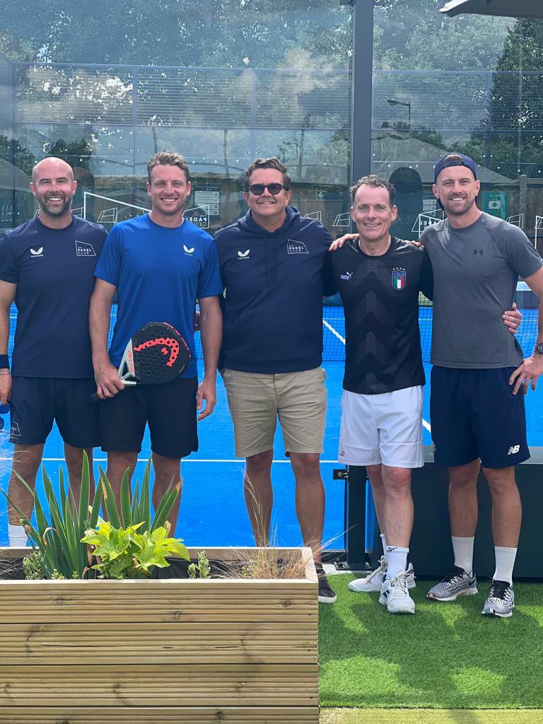 It was great to finally welcome @josbuttler to @ThePadelClub Wilmslow today 🎾 what a great game! #padel #cricket #wilmslow