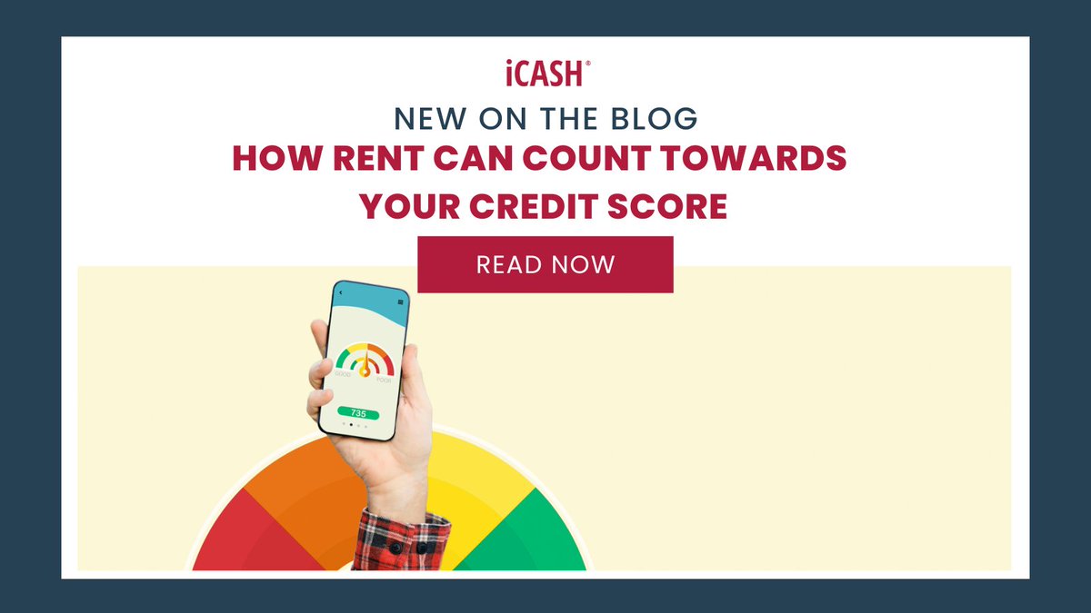 Find out how you can use your rent payments to improve your credit score!
bit.ly/3q9hDmG
#improveyourcredit #creditscore #badcredit #rentpayments #makerent #rentmoney #moneytips #renttips #housingmarket #budgettips #budgeting101 #icash