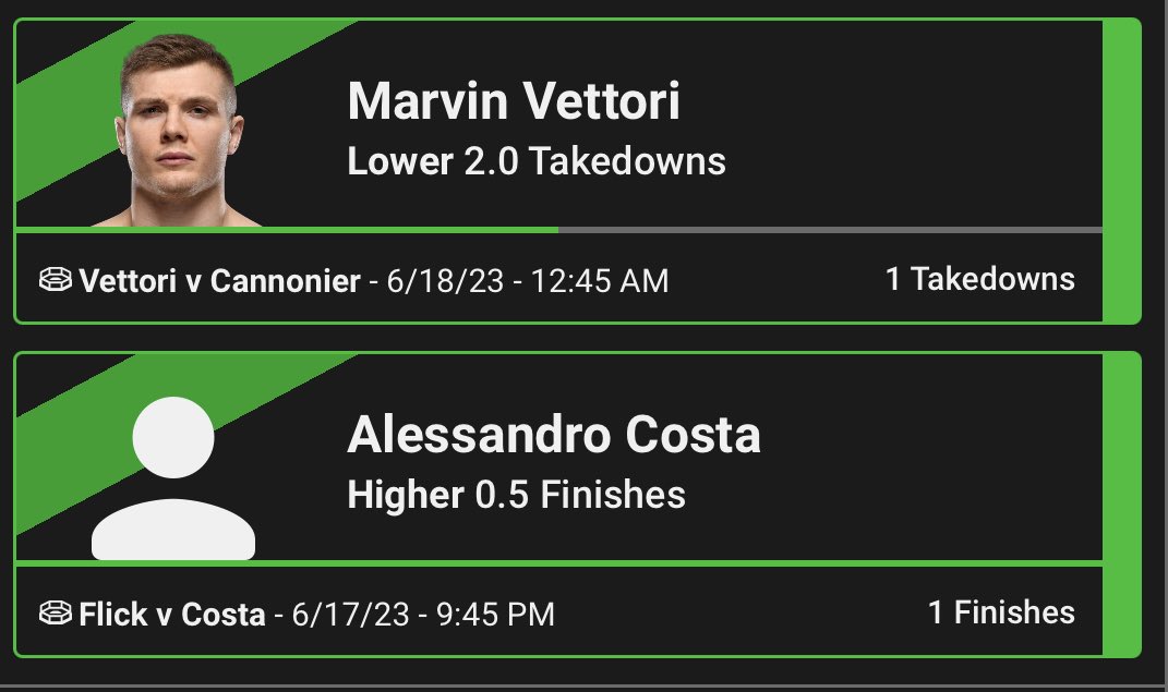 #UFCVegas75 & #PFL5 Recap💰
+12.78U ✅
9-1-1 on all PP & UD props ✅
1-0 Official Play ✅

first week is a success…
hit the link below to sign up or DM me for a free week trial 📲
dubclub.win/r/Key3Picks/