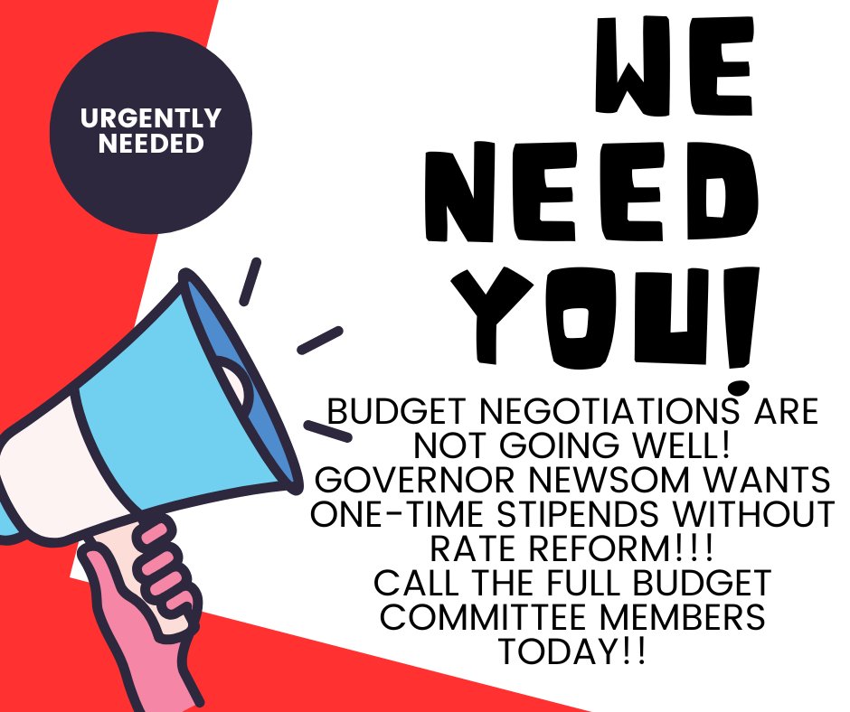 URGENT!!! We need your help now! Call Today, Monday, June 19th and tell the budget staff that if rate reform doesn't happen, that dark classrooms will be permanent and that retaining staff will be impossible. 
ow.ly/fYXz50ORZpw